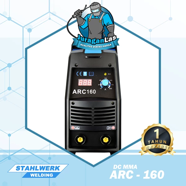 Mesin Las DC MMA Arc-160 Stahlwerk (3)