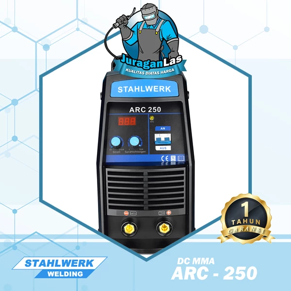 Mesin Las DC MMA Arc-250 - 1 Ph - 220V Stahlwerk (2)