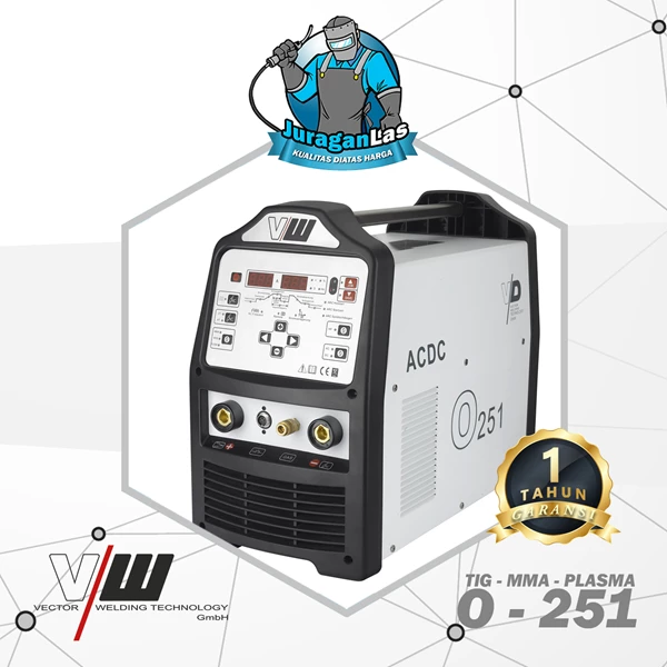 Mesin Las Listrik O-251 Vector AC DC TIG Pulse + MMA + Plasma Cutting Machine (2)