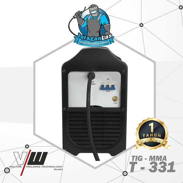 T-331 Vector DC TIG Pulse + MMA Welding Machine 300A (2)