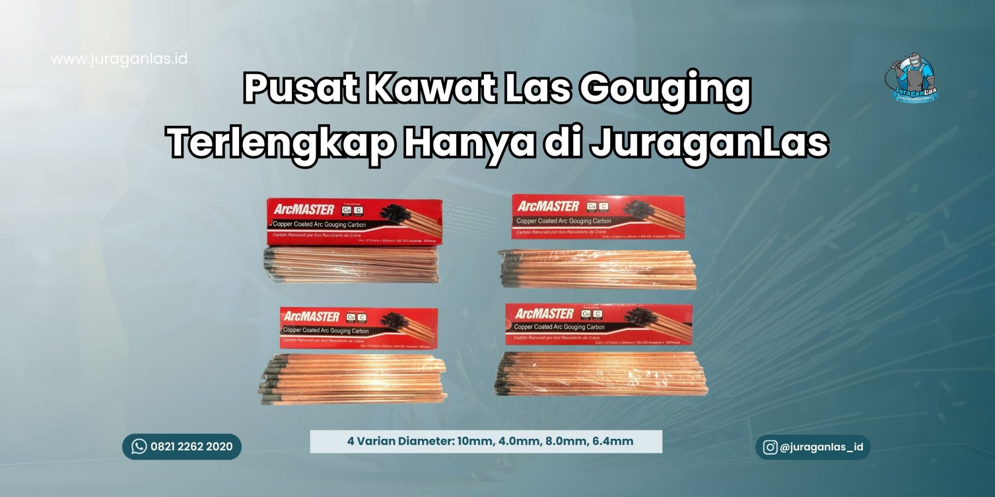 Pusat Kawat Las Terlengkap & Terbaik Hanya di JuraganLas