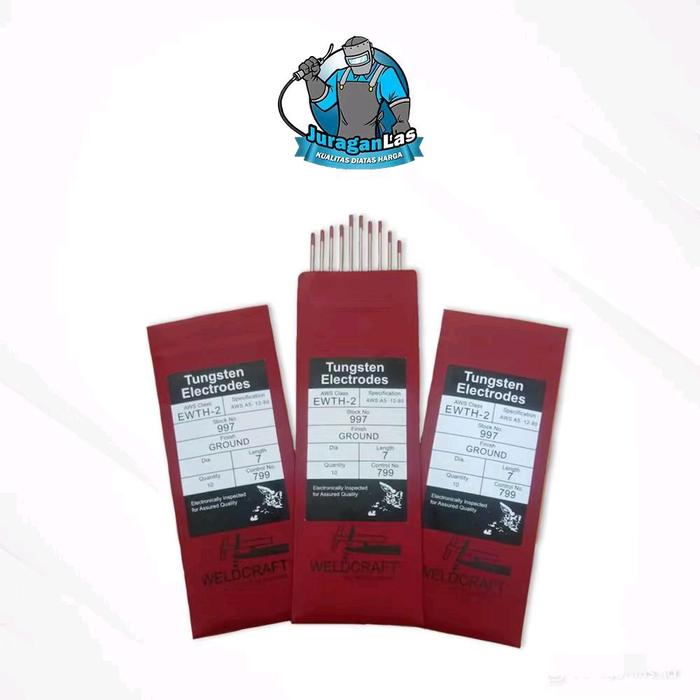 Jual Tungsten Electrodes Red dengan kualitas terbaik dan jaminan garansi