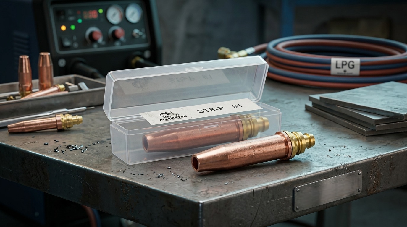 Panduan Lengkap Memilih Cutting Tip LPG Chiyoda ST-8 untuk Hasil Potong Presisi dan Efisien