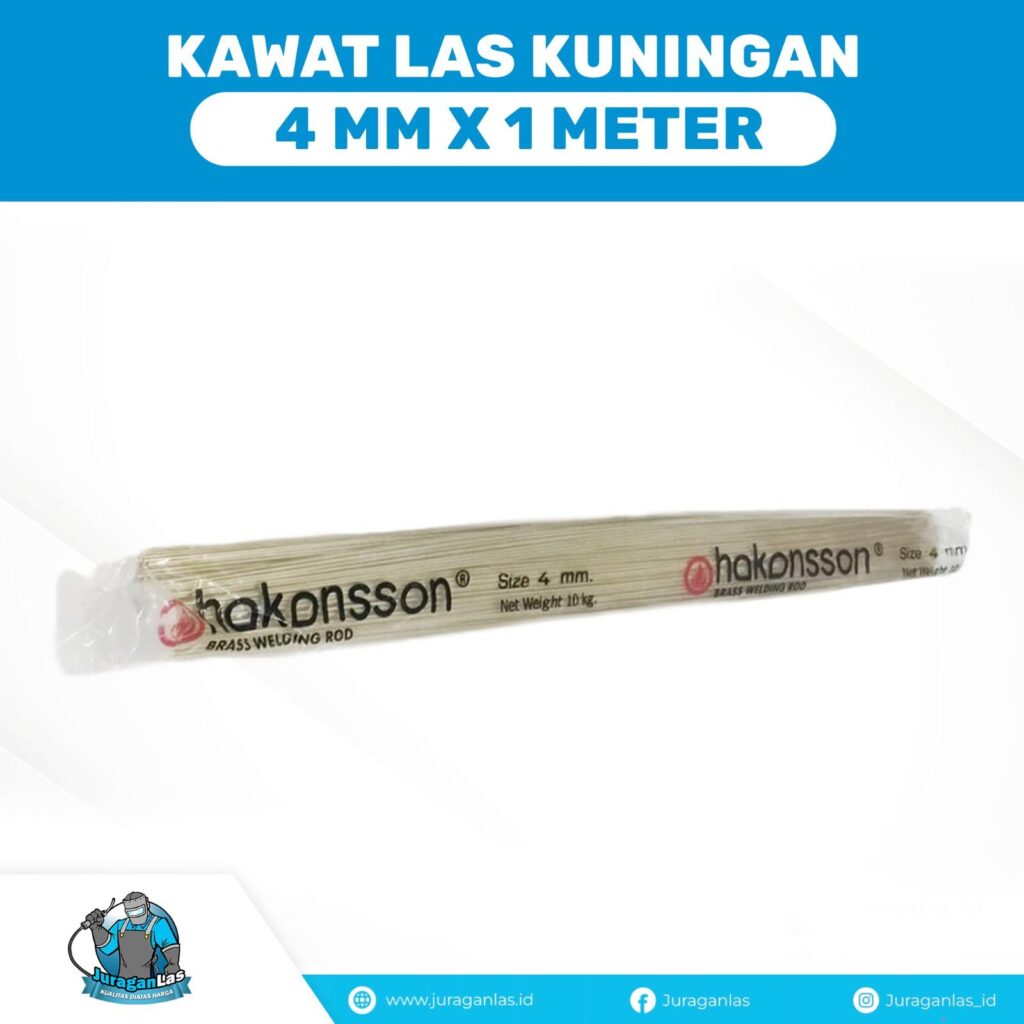 Jual kawat las kuningan eiko diameter 4.0 mm